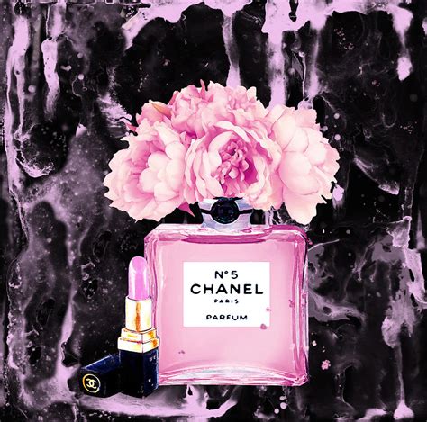 chanel flower prints|Chanel images to print.